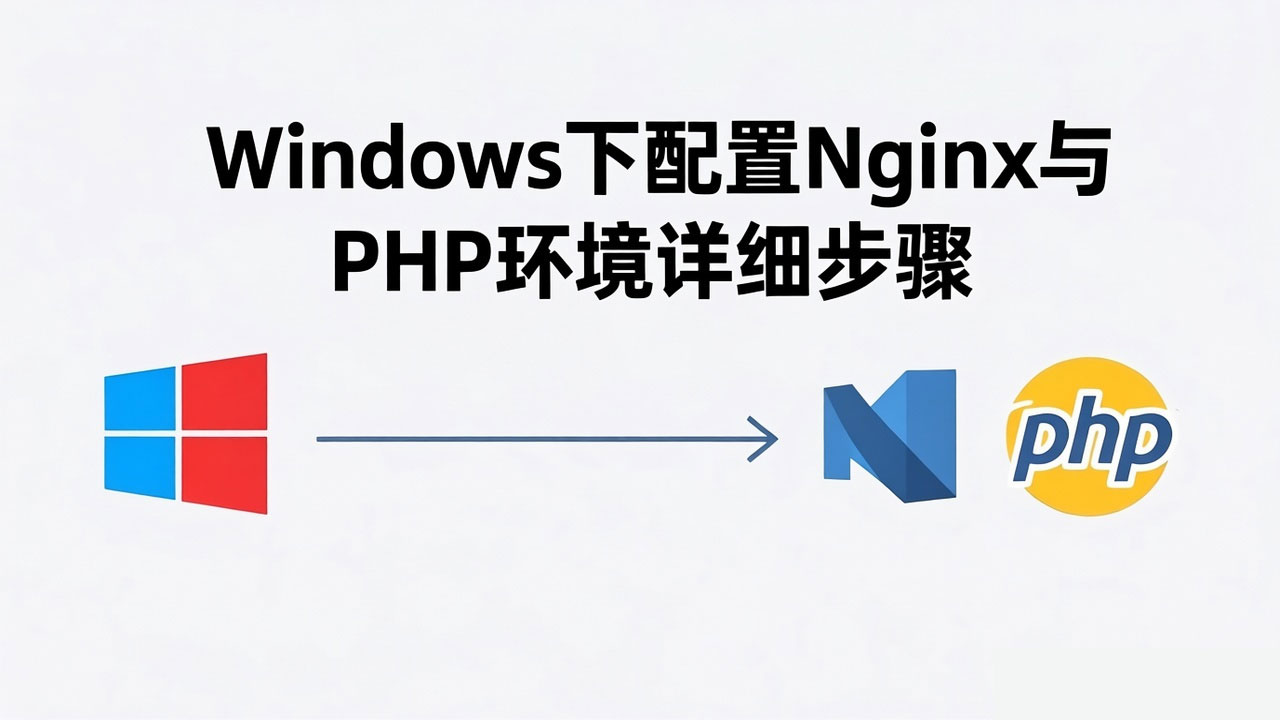Windows下配置Nginx与PHP环境详细步骤：从下载到测试验证完整教程
